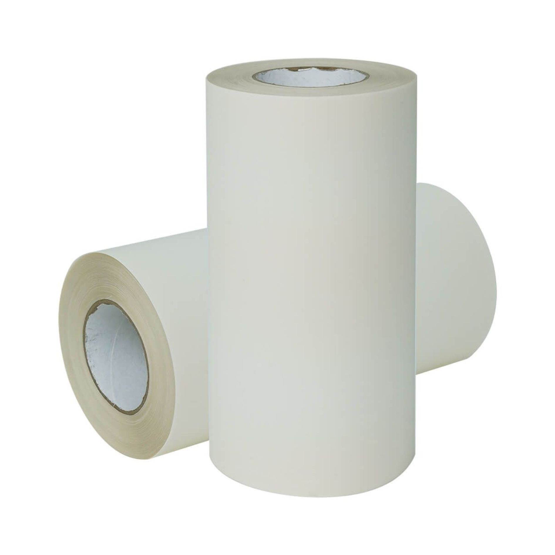 13-inch American DTF Supply Any-Peel DTF transfer film laid flat, showing its transparent, smooth surface for digital printing.