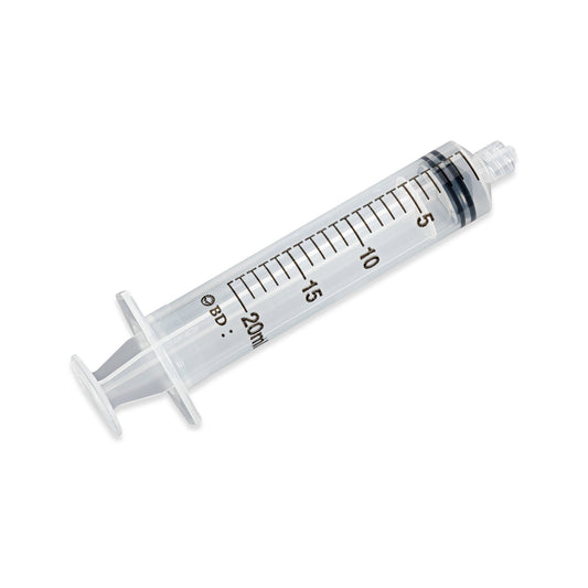 Set of five 20ml cleaning syringes from American DTF Supply, showing clear plastic syringes with measurement markings.